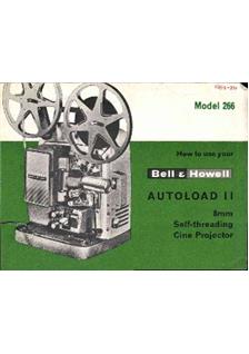 Bell and Howell 266 manual. Camera Instructions.